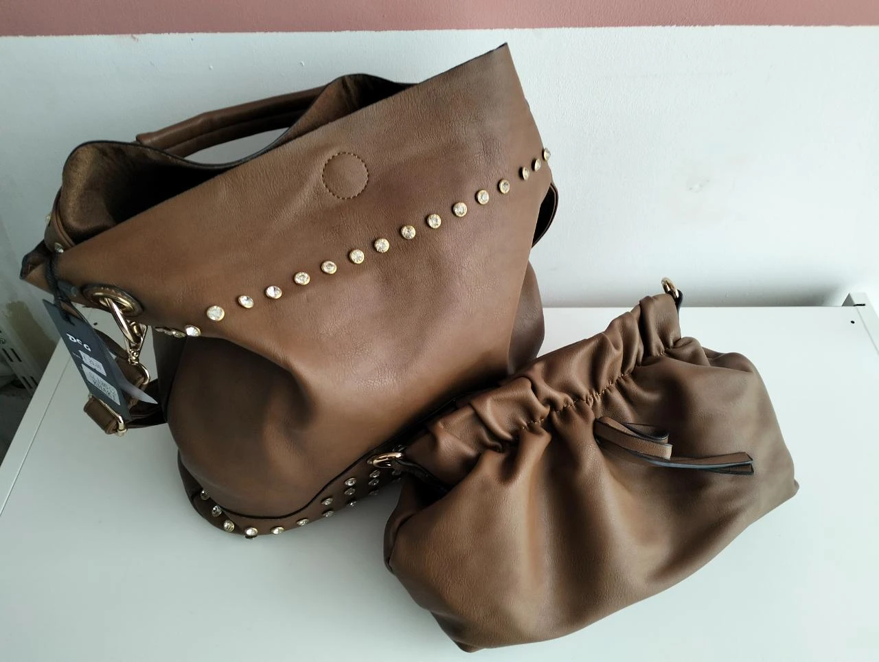 sac à main + pochette